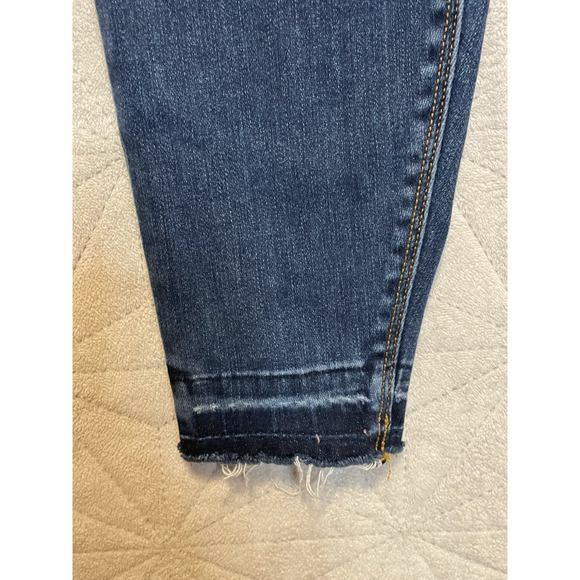 Spanx Jeans Women's Size Small, Blue, Distressed, Pull On Jeans, Shapewear Jeans - Picture 3 of 5